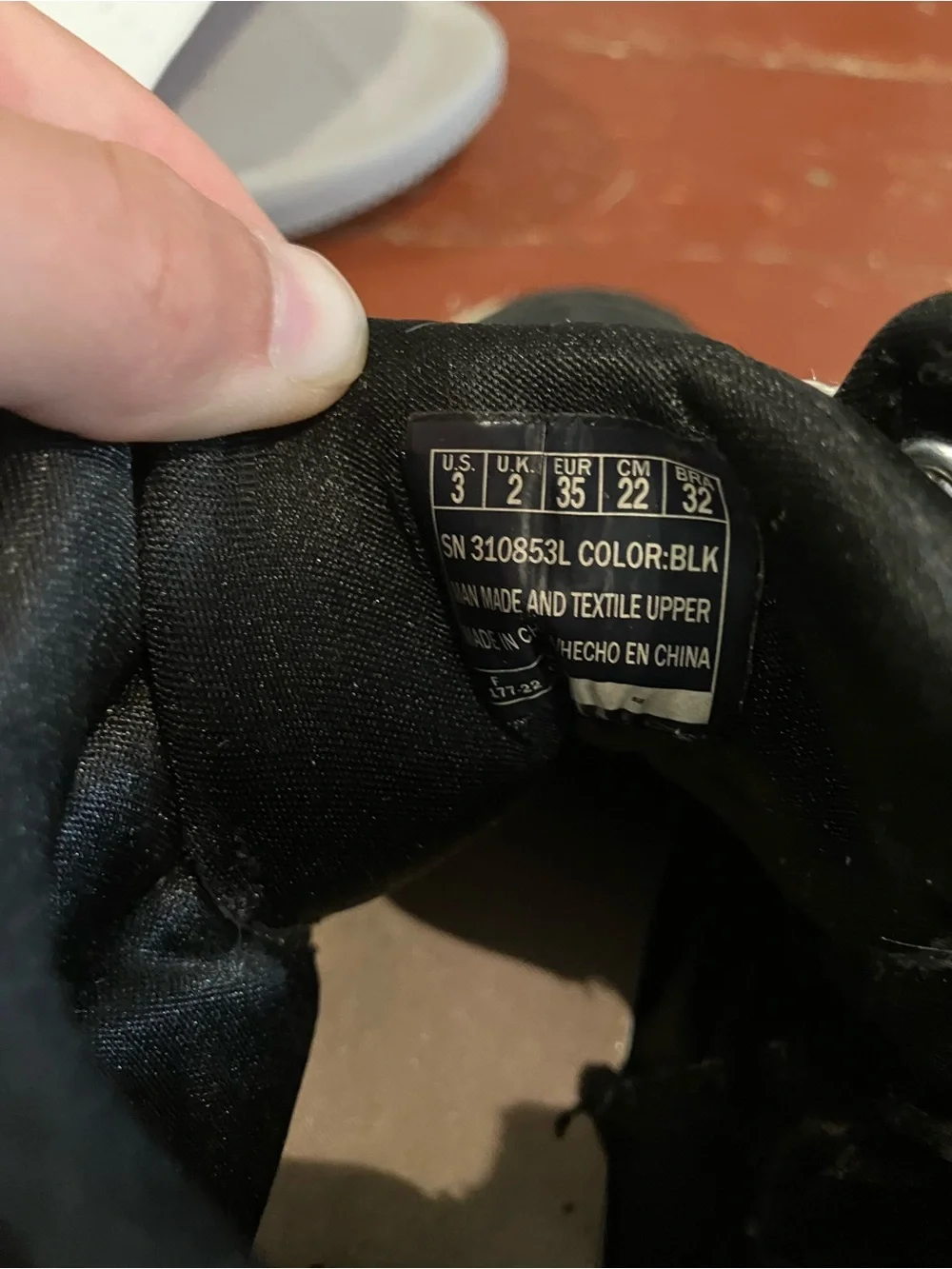 Skechers Kids Black Quilted High-Top Sneakers with White Laces